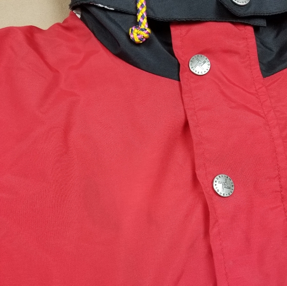 VTG 90's 00's Technique Extreme Pullover Red / Black Windbreaker Jacket - Picture 5 of 9